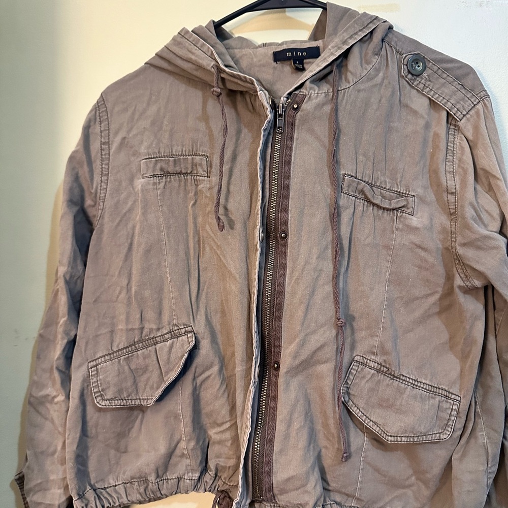 Green jacket for summer nights or fall weather